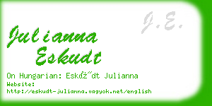 julianna eskudt business card